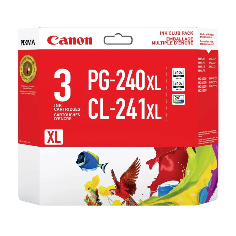 CANON - Emballage Multiple d'Encre PG-240XL/CL-241XL