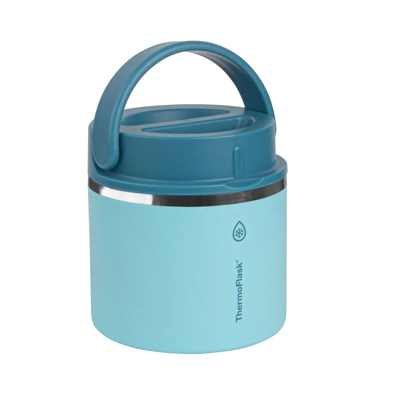 THERMOFLASK - Paquet de 2 Bocaux Isotherme pour Aliments de 591 ml