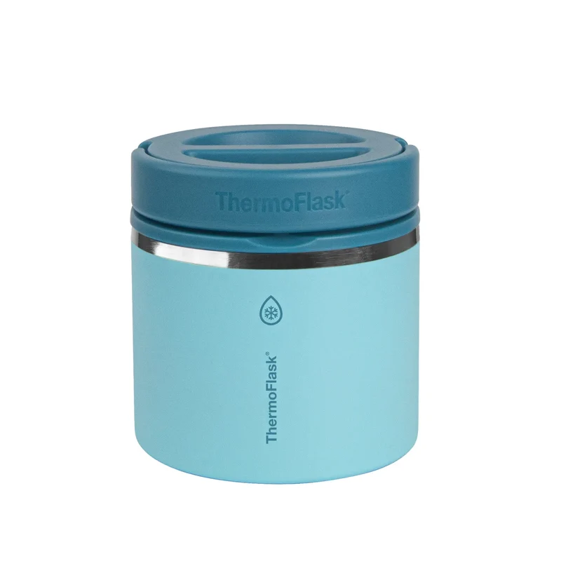 THERMOFLASK - Paquet de 2 Bocaux Isotherme pour Aliments de 591 ml