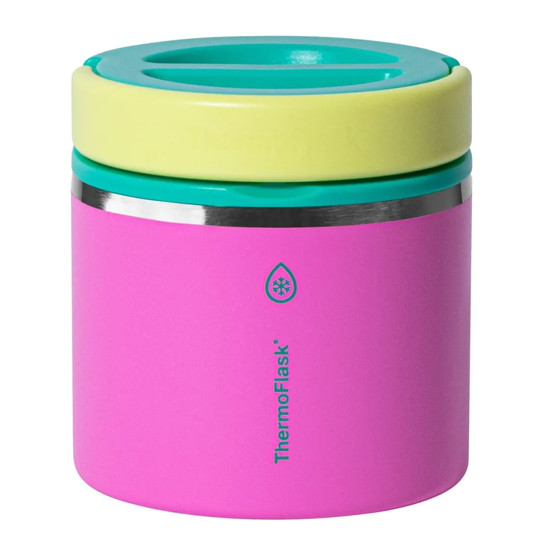 THERMOFLASK - Paquet de 2 Bocaux Isotherme pour Aliments de 591 ml