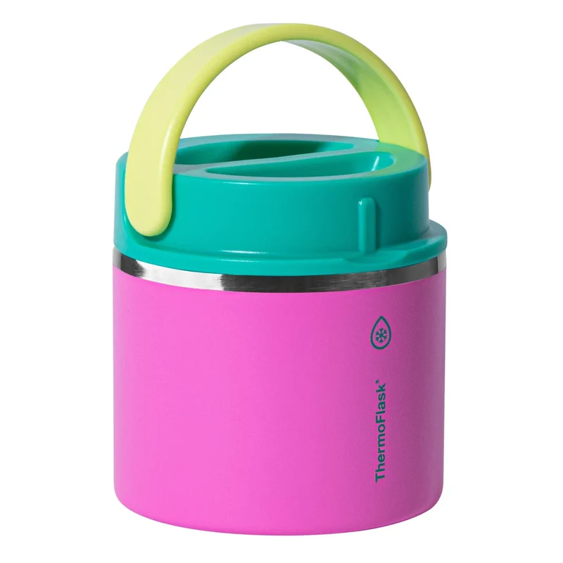 THERMOFLASK - Paquet de 2 Bocaux Isotherme pour Aliments de 591 ml