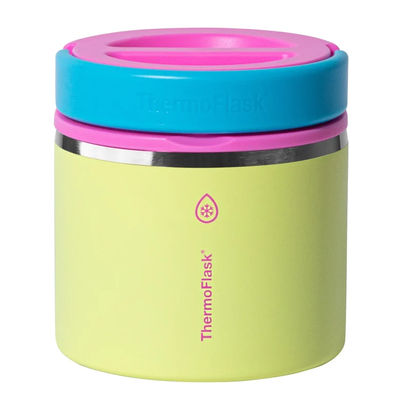 THERMOFLASK - Paquet de 2 Bocaux Isotherme pour Aliments de 591 ml
