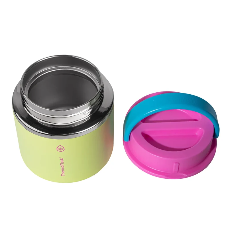 THERMOFLASK - Paquet de 2 Bocaux Isotherme pour Aliments de 591 ml