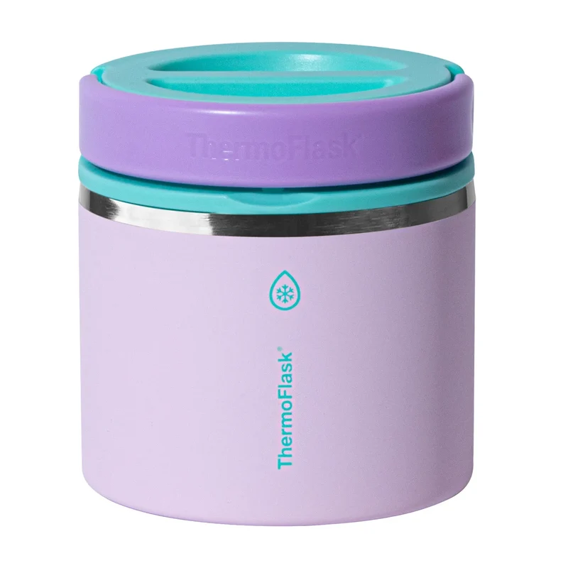 THERMOFLASK - Paquet de 2 Bocaux Isotherme pour Aliments de 591 ml