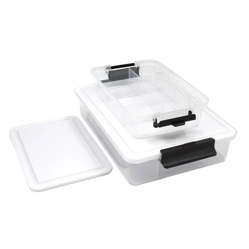 BUILD-A-BOARD BY SABATIER - Ensemble de 2 Contenants SnackleBox