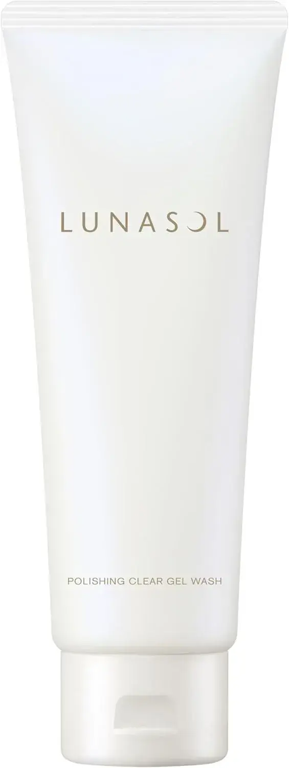 Lunasol Polishing Clear Gel Facial Cleanser for Daily Routine 5.3 oz