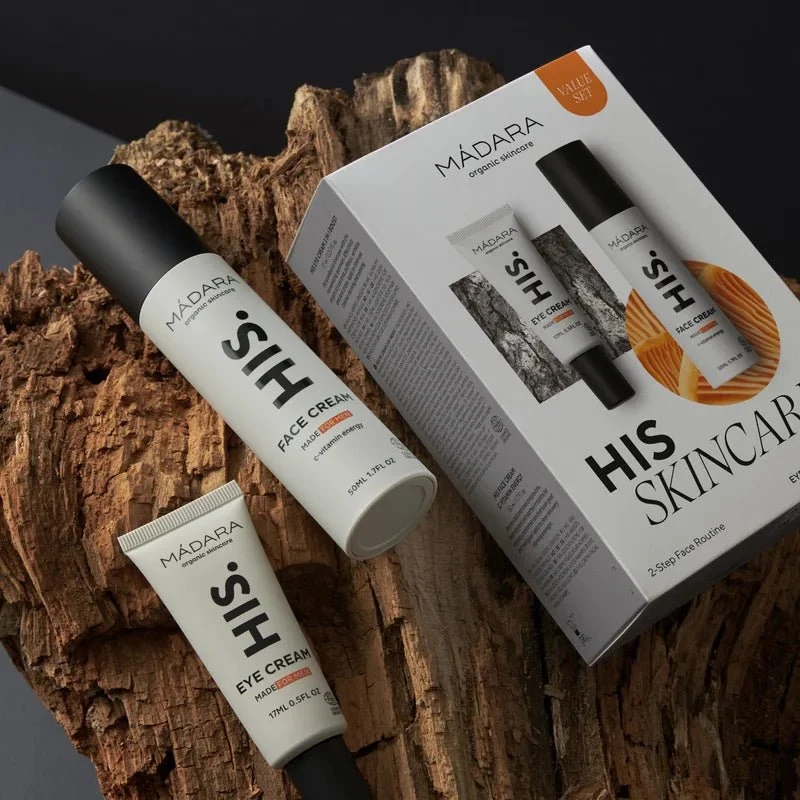 HIS Skincare 2-Step Face Routine Set