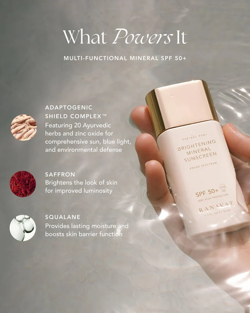 Brightening Mineral Sunscreen SPF 50+ 50 ml