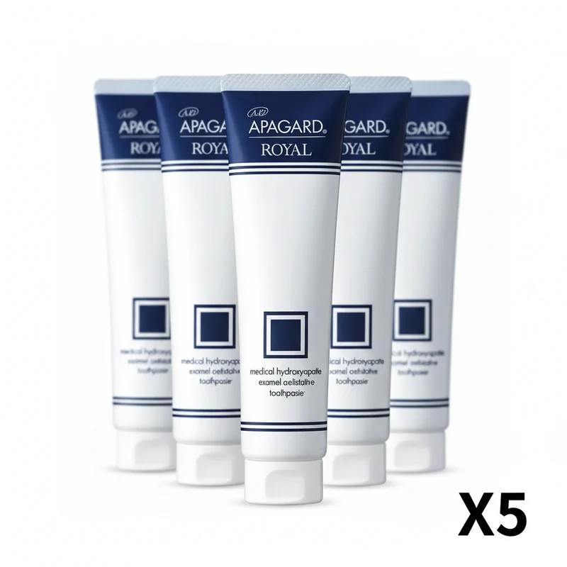 Apagard Royal Toothpaste 135G Whitening Formula 5-Piece Set