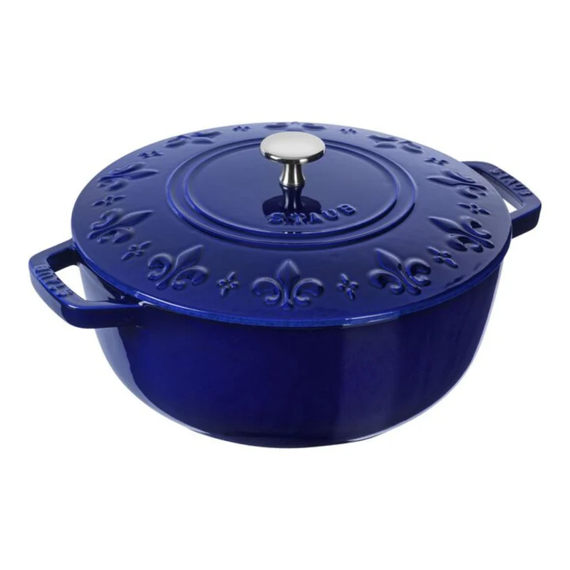 STAUB - Four Français Rond en Fonte Fleur de Lys de 3,6 L