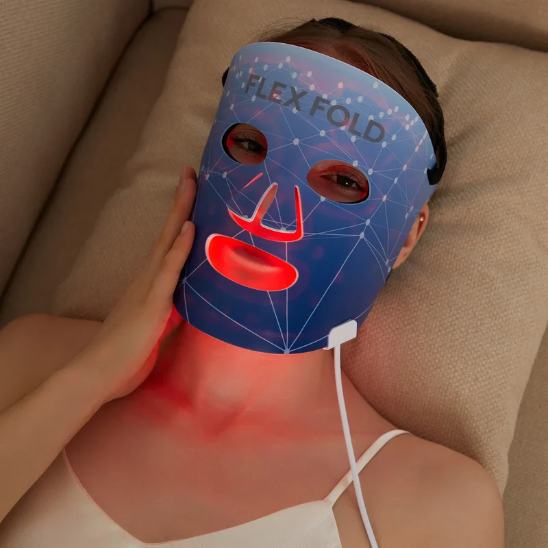 FLEX FOLD - Masque de Thérapie Faciale à Technologie Lumineuse DEL *Boite Ouverte*