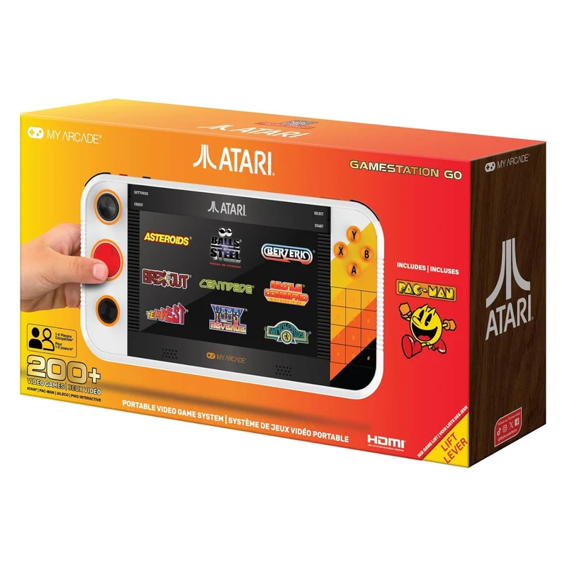 MY ARCADE - Système de Jeux Vidéo Portable Atari Gamestation Go *Boite Ouverte*