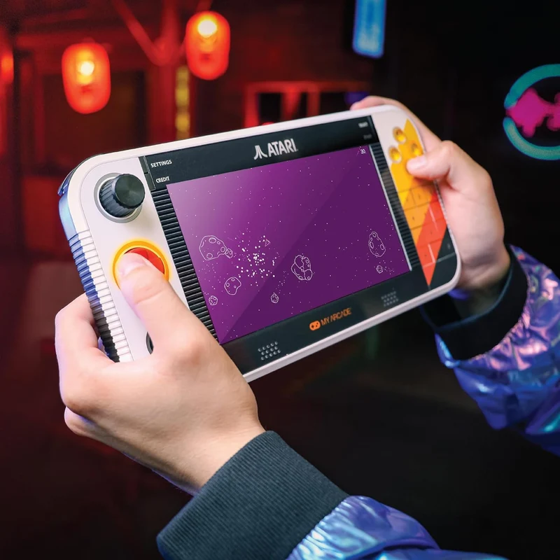 MY ARCADE - Système de Jeux Vidéo Portable Atari Gamestation Go *Boite Ouverte*