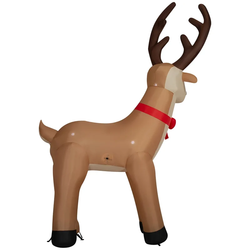 AIRBLOWN INFLATABLE - Renne de Noël Gonflable Géant