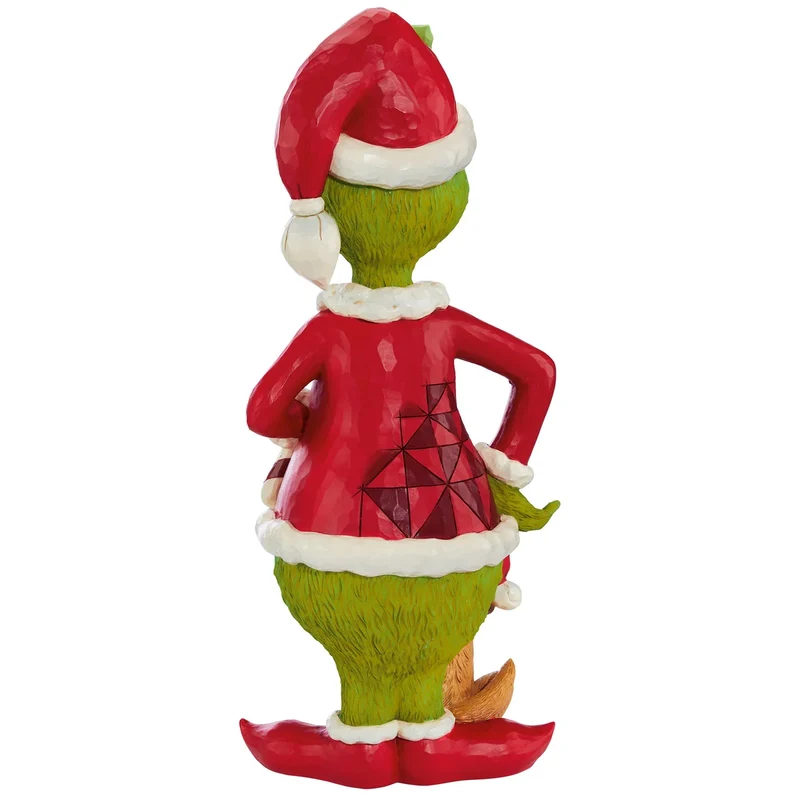 ENESCO - Statue du Grincheux et de Max Peinte à la Main The Grinch Dr. Seuss