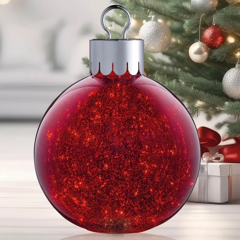 Décor d'Ornement Surdimensionné en Verre à Del