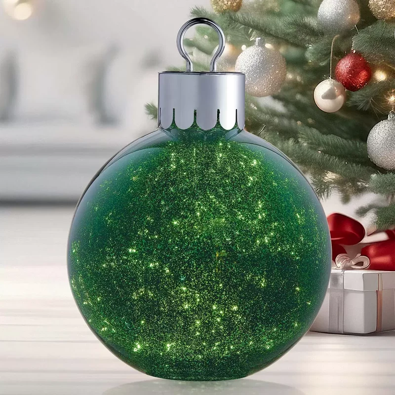 Décor d'Ornement Surdimensionné en Verre à Del