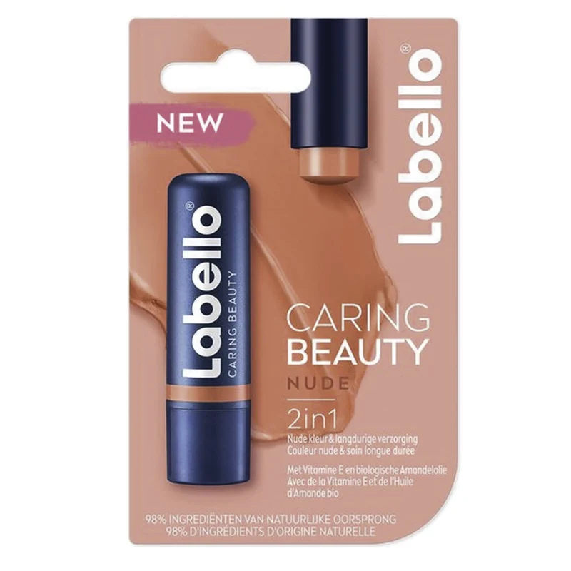 Soin des lèvres caring beauty nude 2 en 1