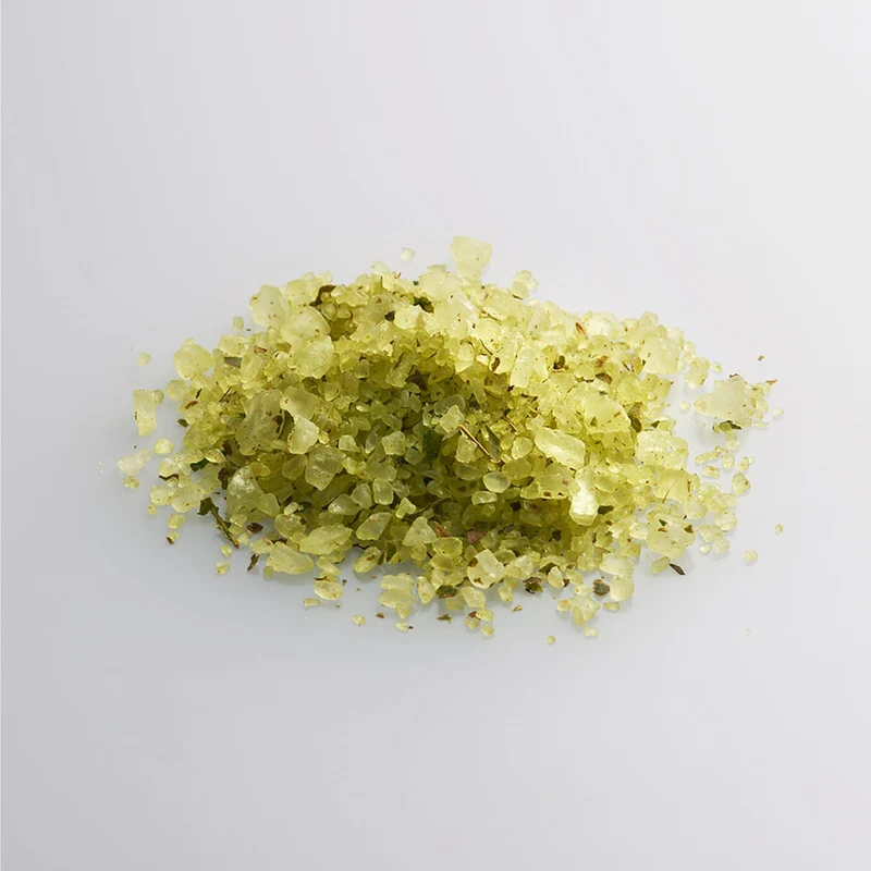 Daily Aroma Matcha Bath Salts with Tea Leaves (Uji Matcha Scent) 40g