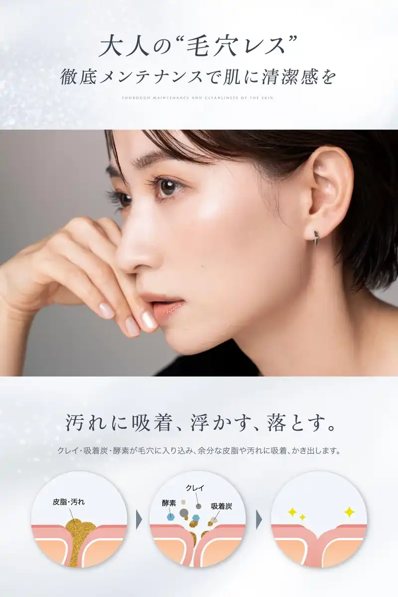 Everskin Clay and Mud Pore Pack for Peeling and Deep Pore Care