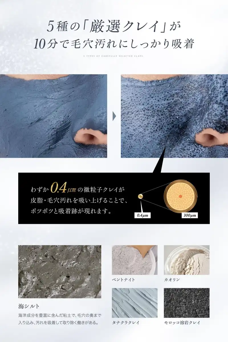 Everskin Clay and Mud Pore Pack for Peeling and Deep Pore Care