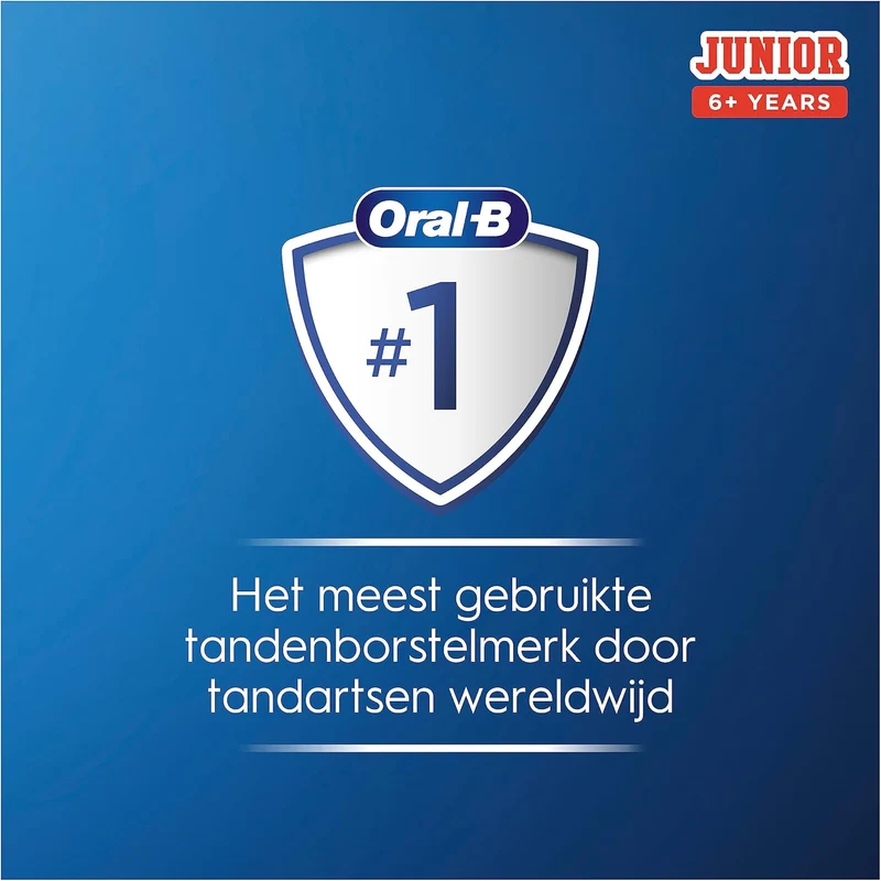 Oral-B Junior 6+ Jaar Groen Oplaadbare Elektrische Tandenborstel