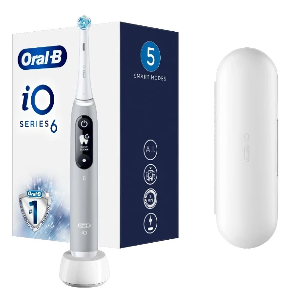 Oral-B iO 6 Smile Elektrische Tandenborstel White Edition