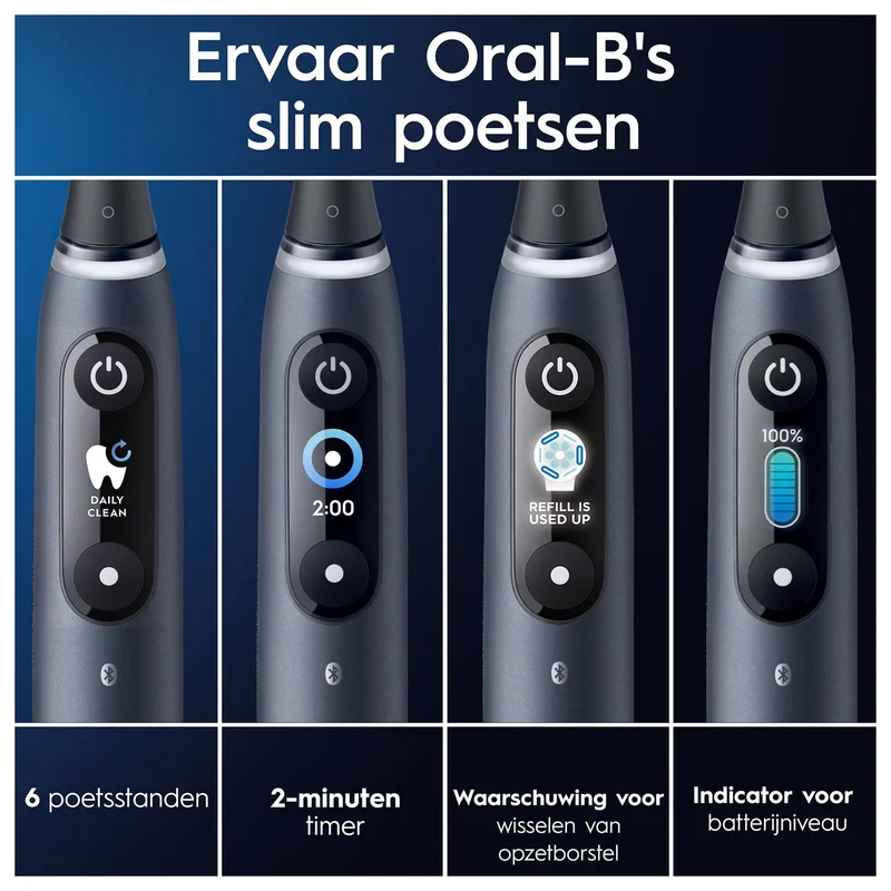 Oral-B iO 8 Elektrische Tandenborstel Zwart