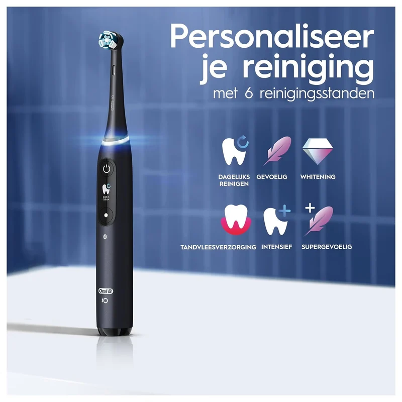 Oral-B iO 8 Elektrische Tandenborstel Zwart