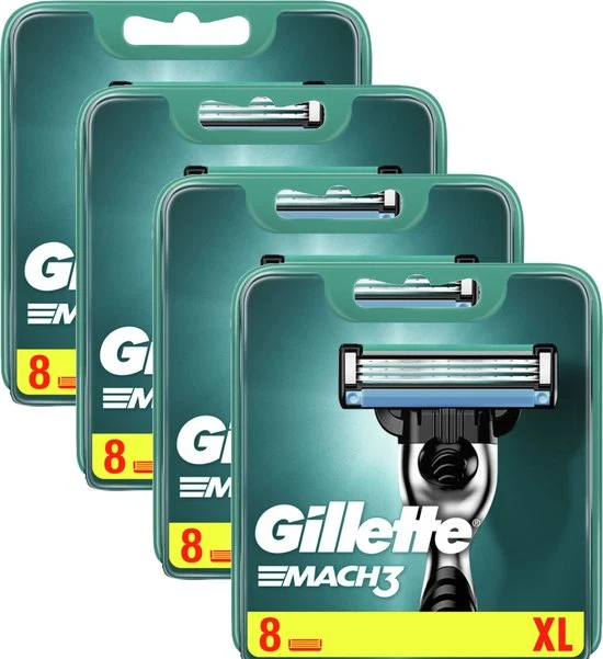 Gillette Mach3 - 32 stuks - Scheermesjes