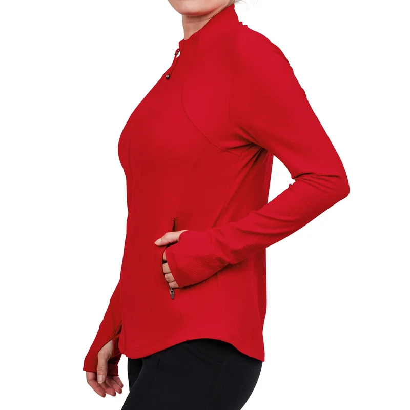 TUFF VEDA - Veste de Yoga Côtelée pour Femme