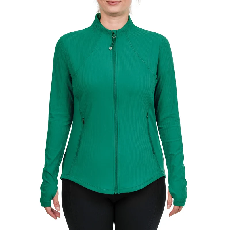 TUFF VEDA - Veste de Yoga Côtelée pour Femme