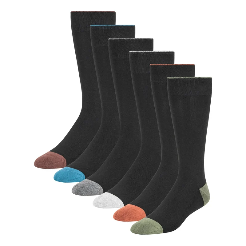 TED BAKER - 6 Paires de Chaussettes Habillées pour Homme