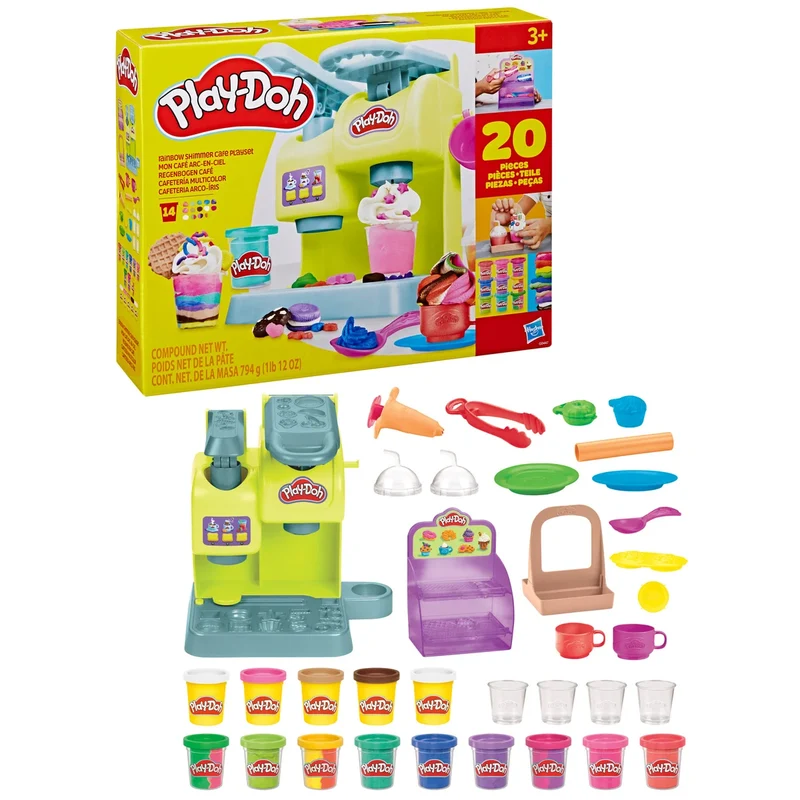 PLAY-DOH - Mon Café Arc-En-Ciel