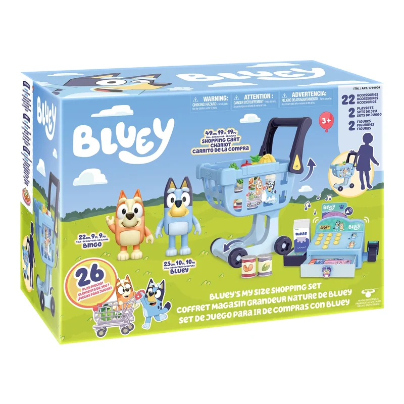 BLUEY - Coffret Magasin Grandeur Nature de Bluey