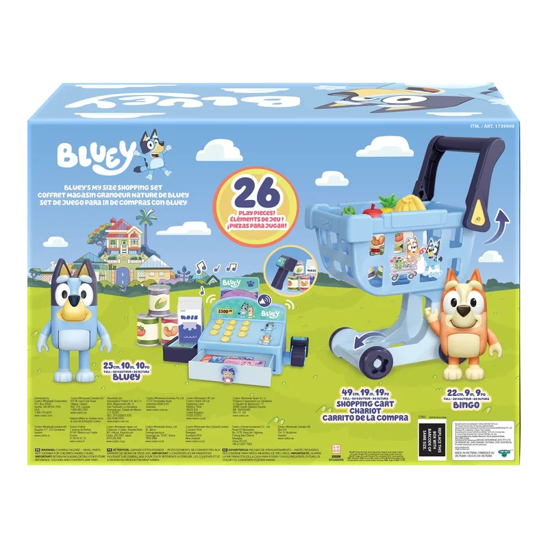BLUEY - Coffret Magasin Grandeur Nature de Bluey