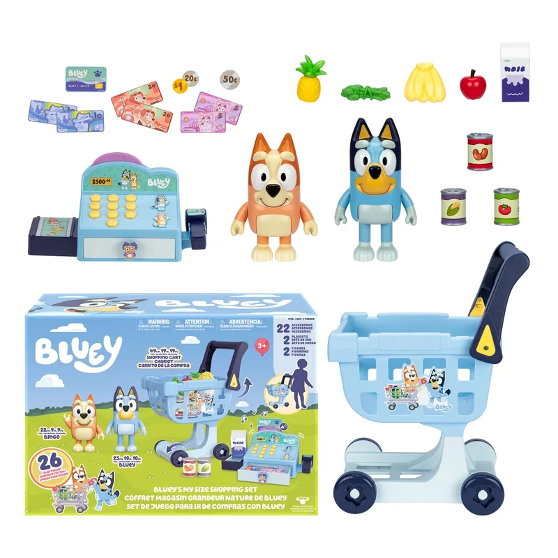 BLUEY - Coffret Magasin Grandeur Nature de Bluey