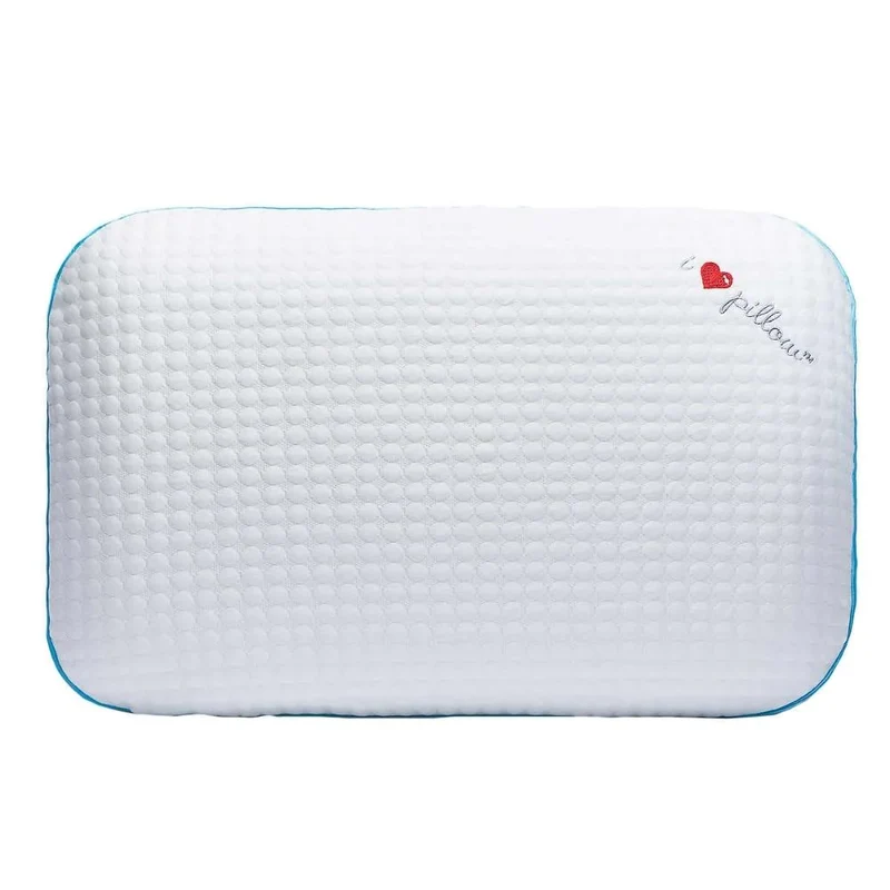 I LOVE PILLOW - Oreiller en Mousse Viscoélastique 2 en 1