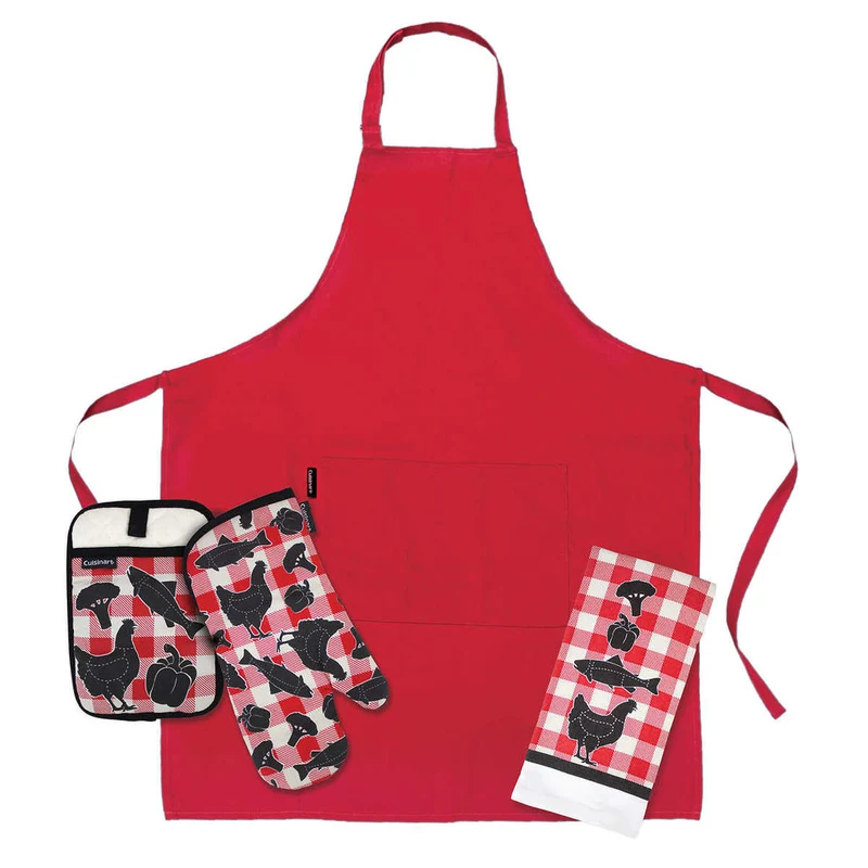 CUISINART - Ensemble Barbecue 4 Pièces