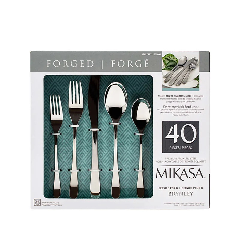 MIKASA - Ensemble d'Ustensiles en Acier Inoxydable BRYNLEY