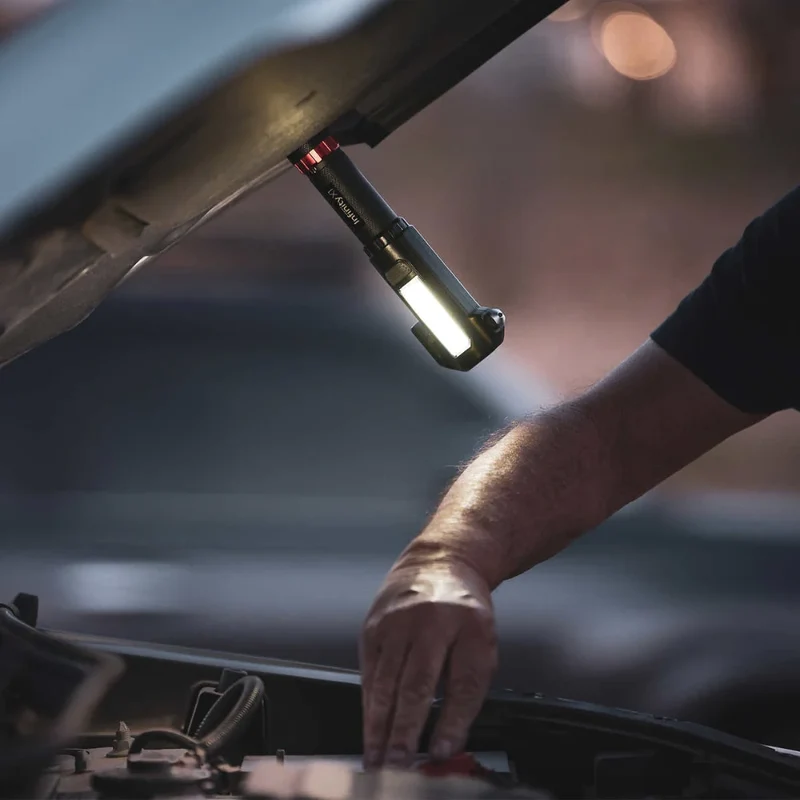 INFINITY X1 - Ensemble de 2 Lampes d'Auto avec Outil D'urgence