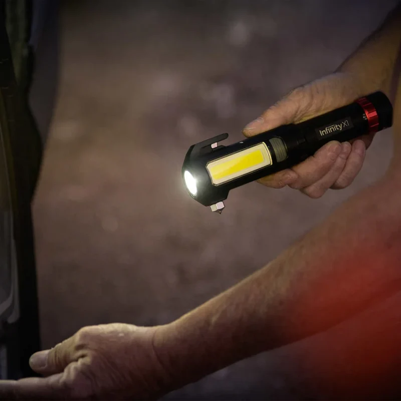 INFINITY X1 - Ensemble de 2 Lampes d'Auto avec Outil D'urgence