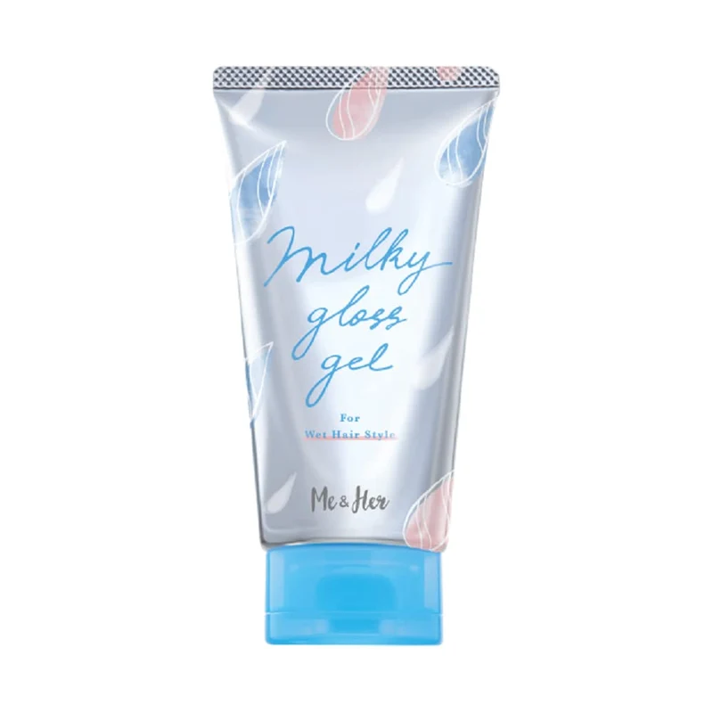 Utena Milky Gloss Gel 100g - Nourishing Shine for Hair
