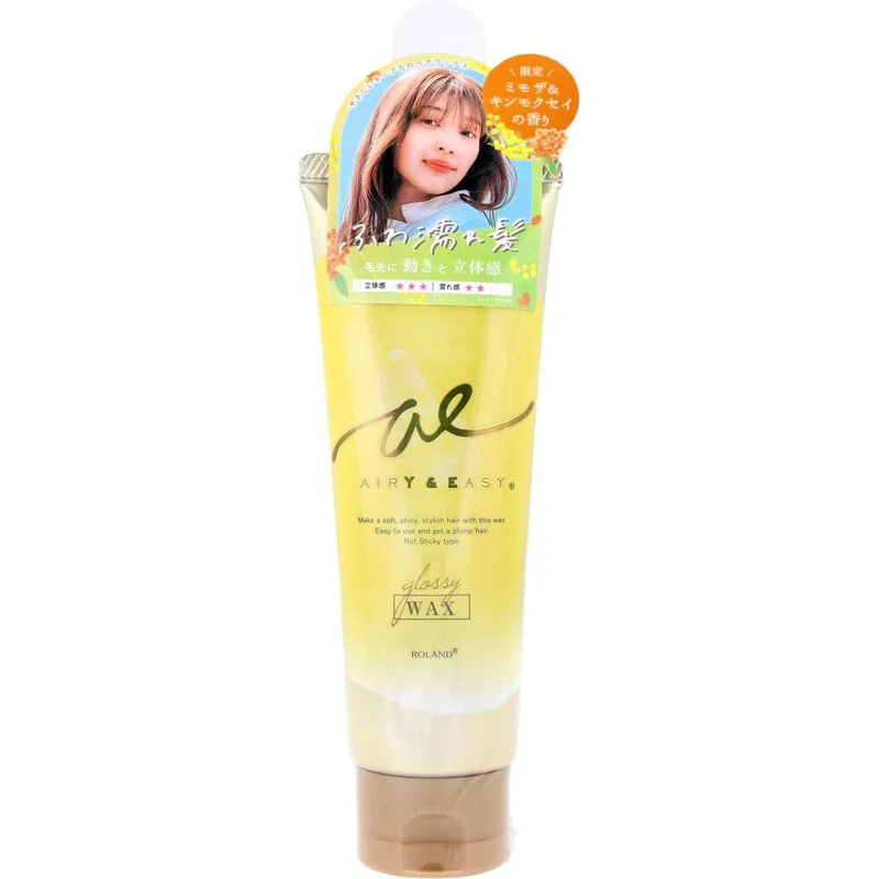 Cosmetex Roland Airy Easy Hair Wax with Mimosa Osmanthus Scent 100g