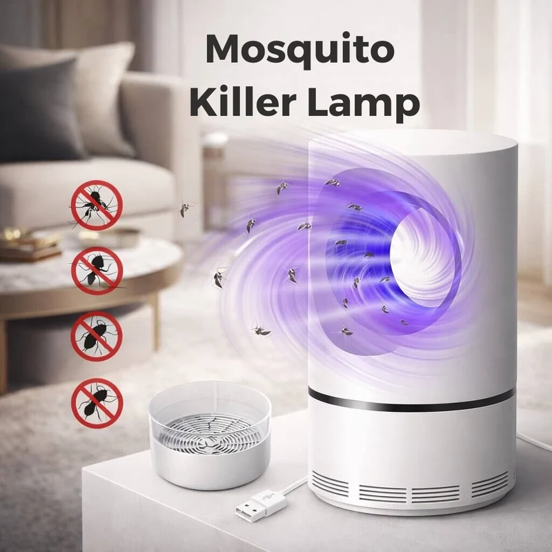 Lampada Anti-Zanzare | Senza Chimica | Silenziosa | Noxira