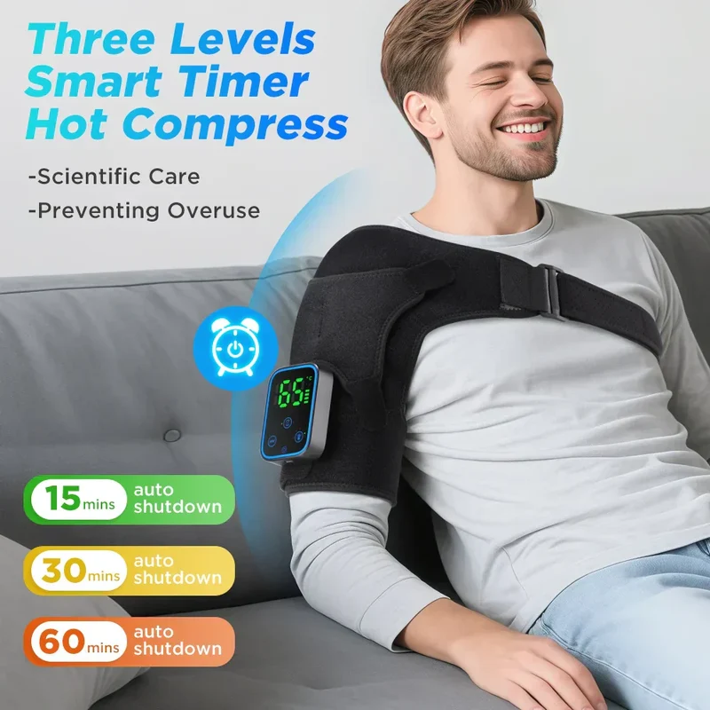 Estensore elettrico per spalle, gomiti e ginocchia | Calore Vibrazione | Controllo app | EasePoint