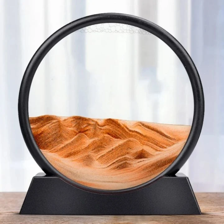 Clessidra | Arte della sabbia 3D Oceano profondo | Effetto flusso rilassante | AquaScape