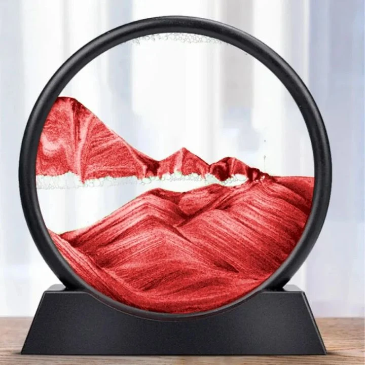 Clessidra | Arte della sabbia 3D Oceano profondo | Effetto flusso rilassante | AquaScape