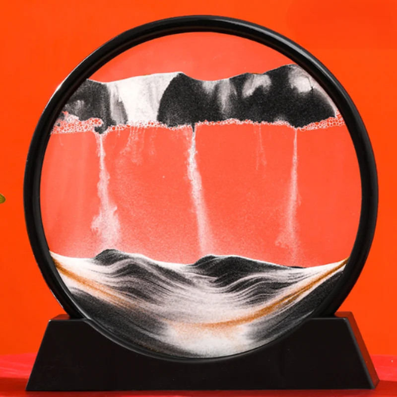 Clessidra | Arte della sabbia 3D Oceano profondo | Effetto flusso rilassante | AquaScape