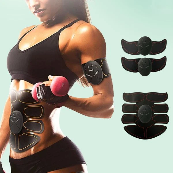 EMS Muscle Trainer | Allenamento Efficace a Casa | Ricaricabile USB | Muscleva